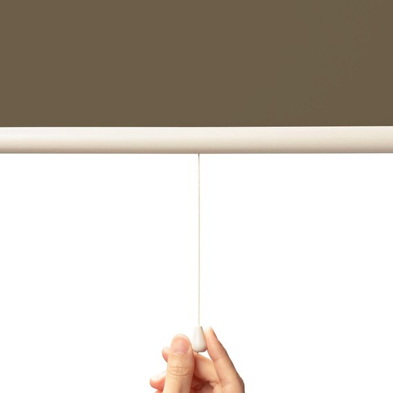 つっぱり採光ロールスクリーン(RS04 DBR 180X200) 8枚目画像