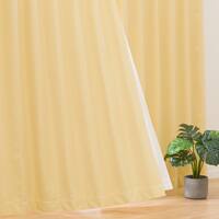 遮光1級･遮熱･遮音カーテン(RD096 イエロー 100X178X2)