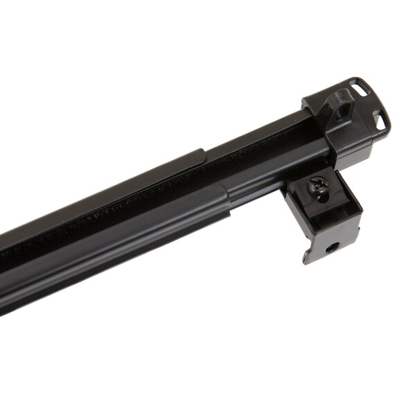 伸縮式 スチール製カーテンレール(フラン BK 3M/S) 12枚目画像