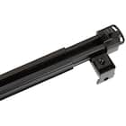 伸縮式 スチール製カーテンレール(フラン BK 3M/S) 12枚目画像