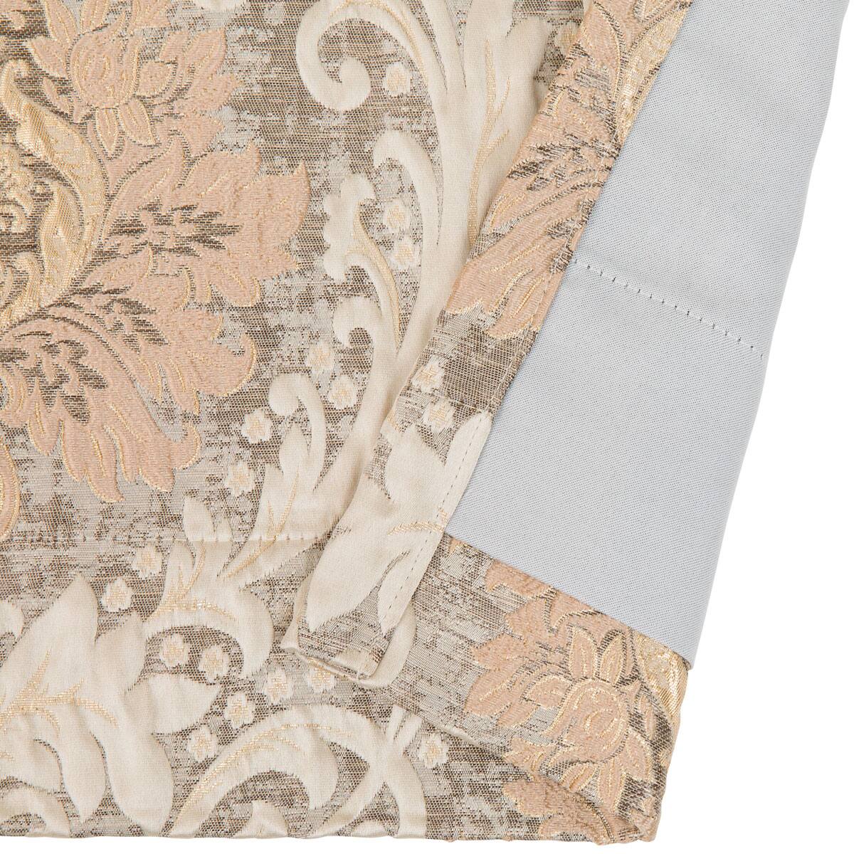 お好みサイズカーテン PK026 アイボリー(幅101-200/丈90-170cm