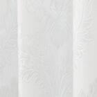 裏地付き遮光2級・遮熱ジャカードカーテン(PK032 ホワイト 100X110X2) 11枚目画像