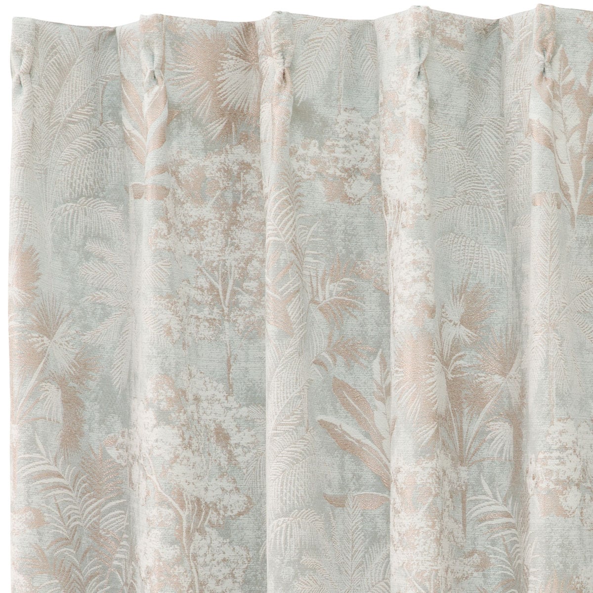 お好みサイズカーテン PK044 グリーン(幅-100/丈90-170cm) | ニトリ