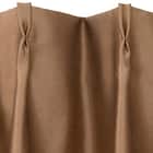 裏地付き遮光2級・遮熱ジャカードカーテン(PK036 ブラウン 100X178X2) 8枚目画像