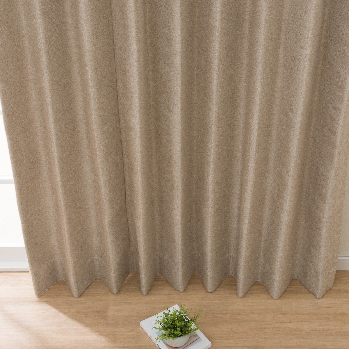 腰高窓用　オーダーカーテン　ウーノST ベージュ 腰高窓用 オーダーカーテン ウーノST ベージュ 腰高窓用