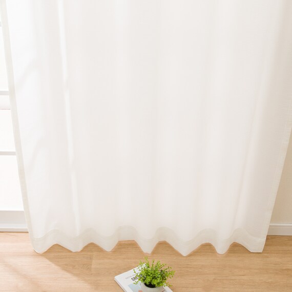 UVカット99%でも光拡散で明るい 遮熱・遮像・採光レースカーテン(RL079 100X108X2) 20枚目画像