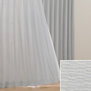 オーダーカーテン OD097 ブルー 2倍ヒダ