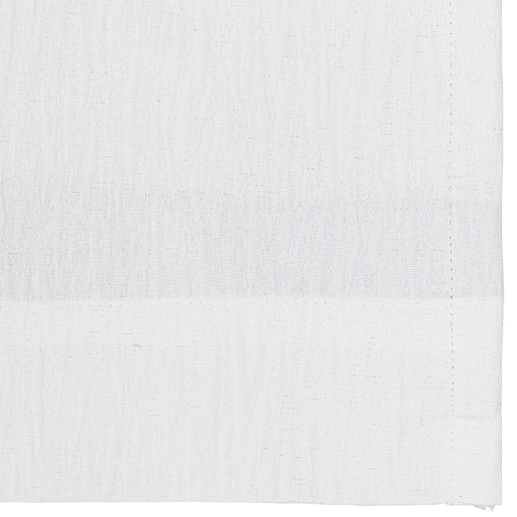 (1枚入り)裏地付き遮光2級・遮熱ジャカードカーテン(PK053 ホワイト 100X178X1) 9枚目画像