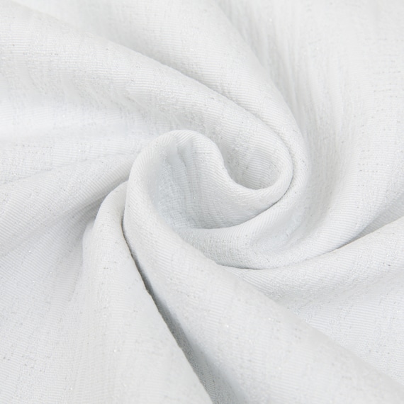 (1枚入り)裏地付き遮光2級・遮熱ジャカードカーテン(PK053 ホワイト 100X178X1) 13枚目画像