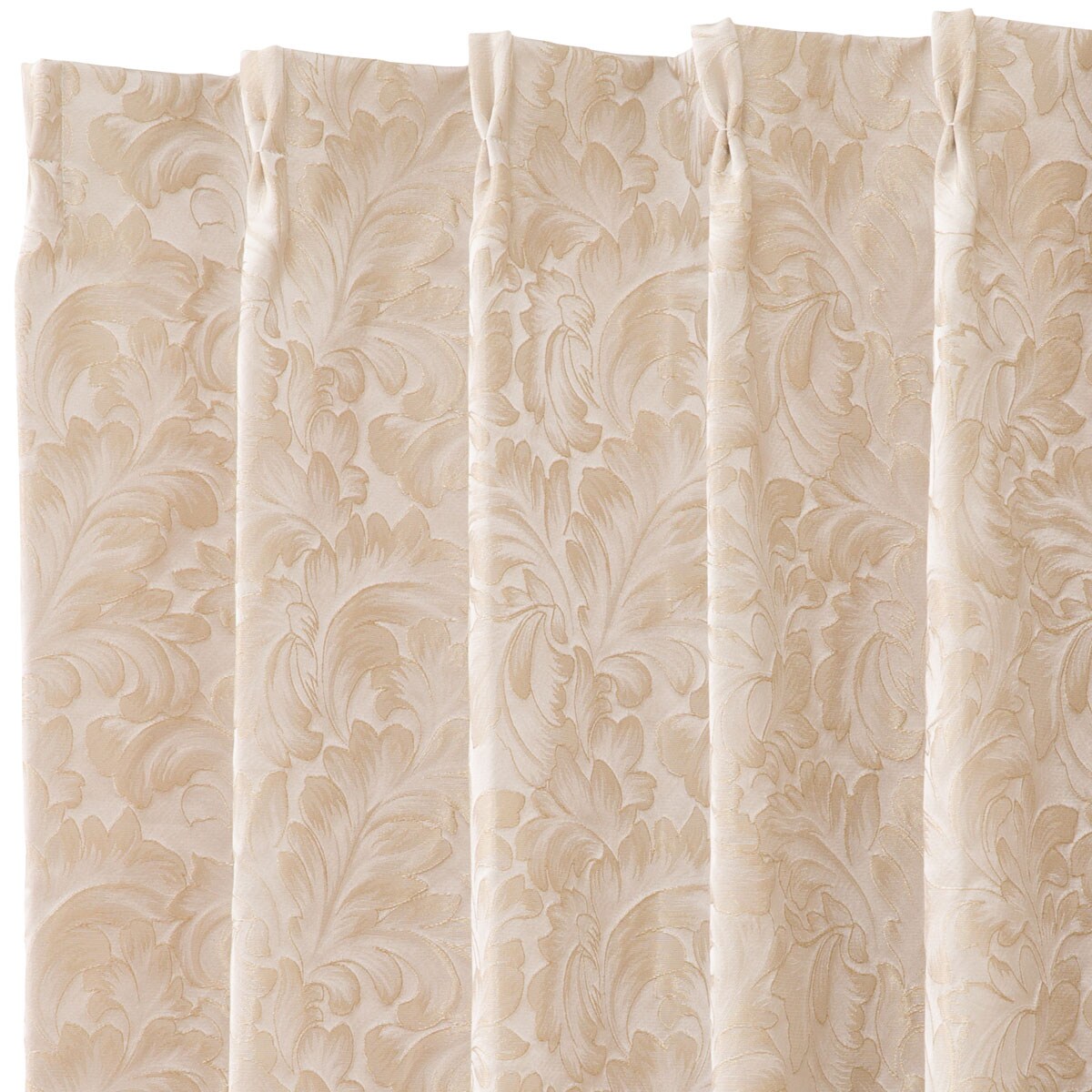 ニトリ遮光カーテン お好みサイズカーテン PK067 BE(幅-100/丈90-170cm) | ニトリネット