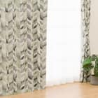 (1枚入り)裏地付き遮光2級・遮熱ジャカードカーテン(PK136 GR 100X110X1) 3枚目画像