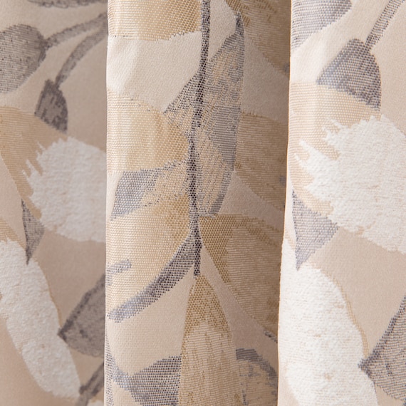 裏地付き遮光2級・遮熱ジャカードカーテン(PK137 100X178X2) 12枚目画像