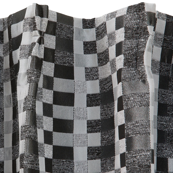 (1枚入り)裏地付き遮光1級・遮熱ジャカードカーテン(PK141 GY 100X110X1) 9枚目画像