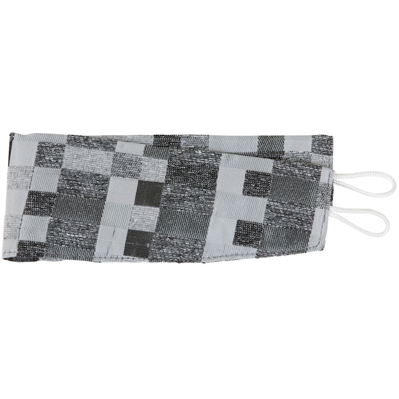 (1枚入り)裏地付き遮光1級・遮熱ジャカードカーテン(PK141 GY 100X110X1) 14枚目画像