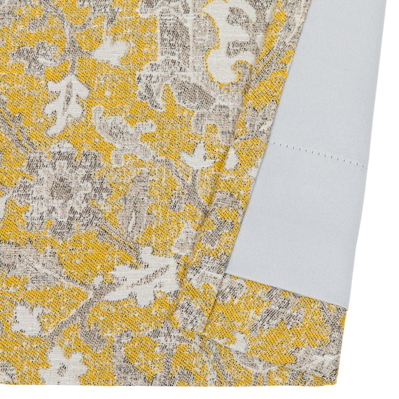 (1枚入り)裏地付き遮光2級・遮熱カーテン(PK143 YE 100X110X1) 11枚目画像