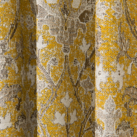 (1枚入り)裏地付き遮光2級・遮熱カーテン(PK143 YE 100X110X1) 12枚目画像