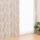 (1枚入り)裏地付き遮光2級・遮熱ジャカードカーテン(PK145 MO 100X110X1) 3枚目画像