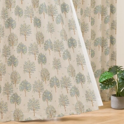 (1枚入り)裏地付き遮光1級・遮熱ジャカードカーテン(PK123 100X135X1) 1枚目画像