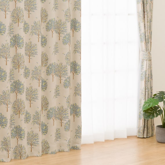 (1枚入り)裏地付き遮光1級・遮熱ジャカードカーテン(PK123 100X135X1) 3枚目画像