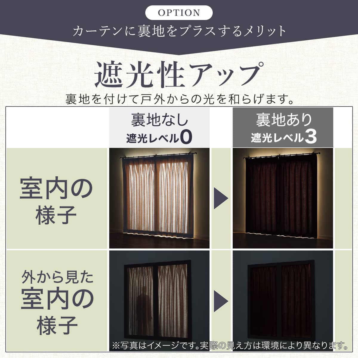 オーダーカーテン ODRK007 ブルー 2倍ヒダ(幅40-100/丈40-140cm