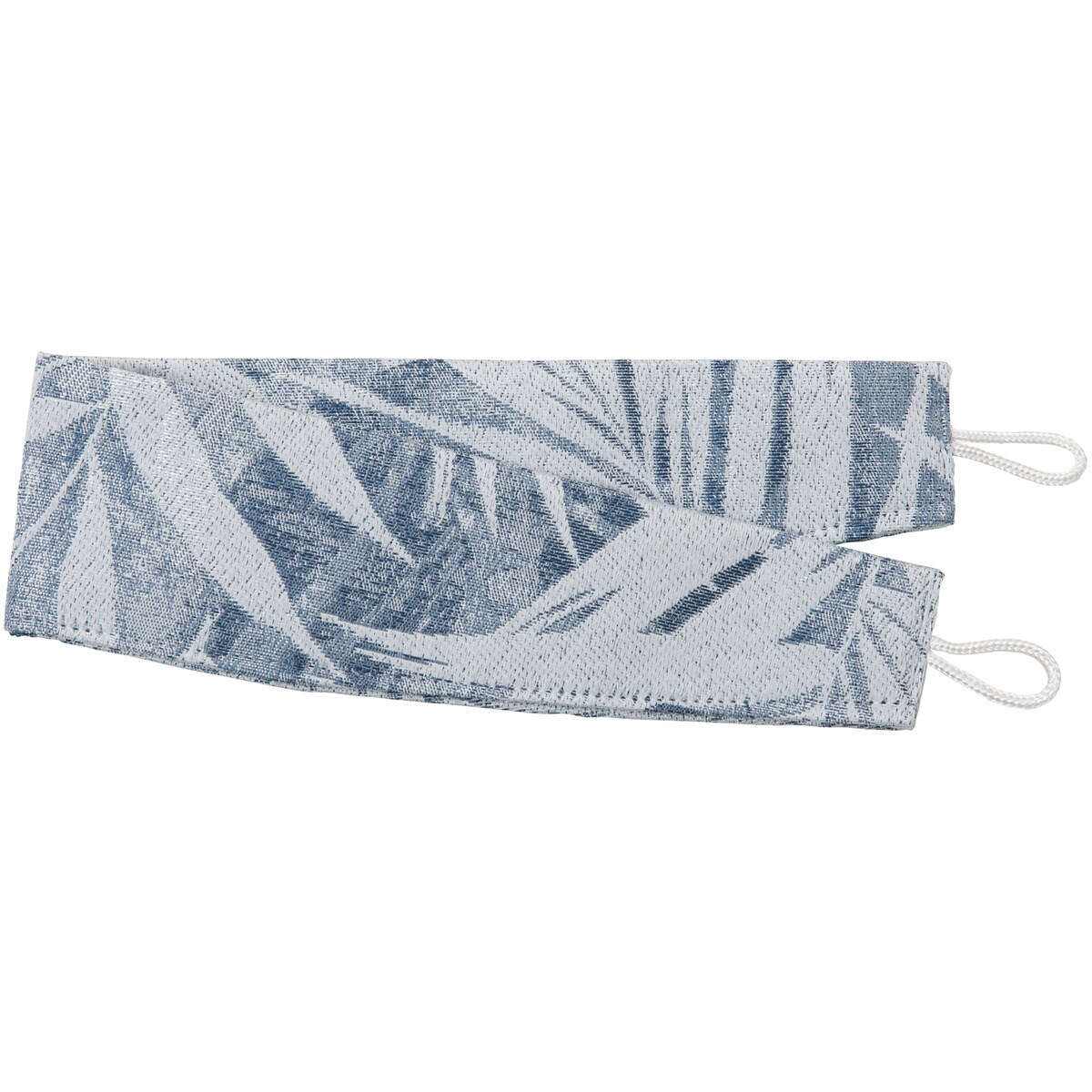 オーダーカーテン ODRK007 ブルー 2倍ヒダ(幅40-100/丈40-140cm