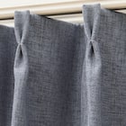 【くすみカラー/273サイズから選べる】 防炎・遮光1級・断熱・保温カーテン(LW2929 100X70X2 ブルーグレー) 8枚目画像