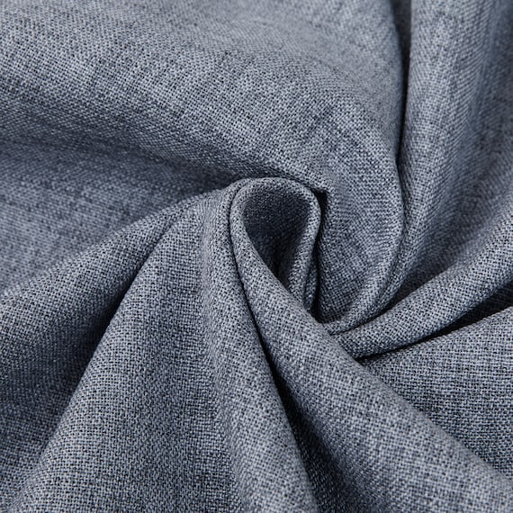 【くすみカラー/273サイズから選べる】 防炎・遮光1級・断熱・保温カーテン(LW2929 100X70X2 ブルーグレー) 10枚目画像