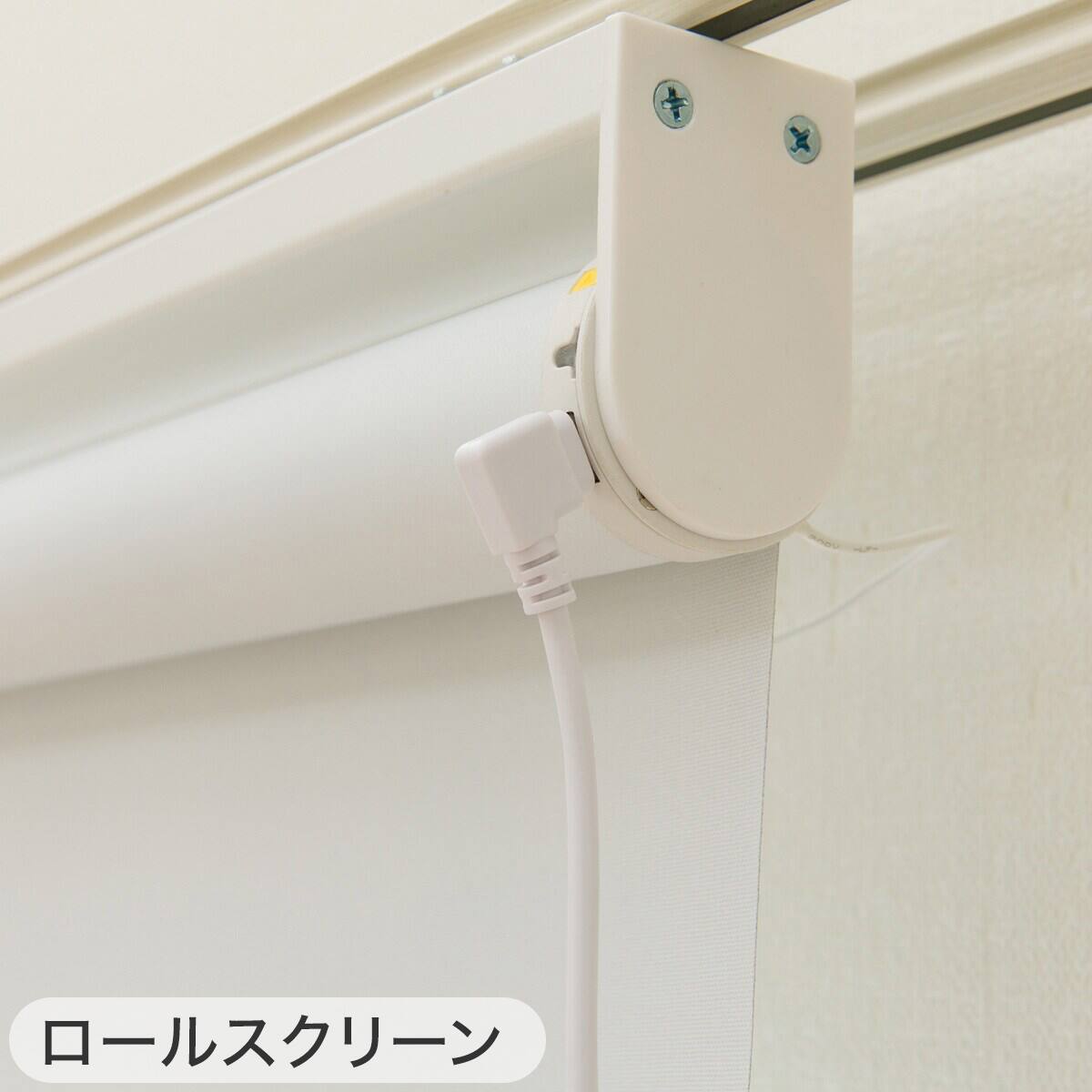 2点セット】電動遮光ロールスクリーン リモコン式(SPR165X220)+