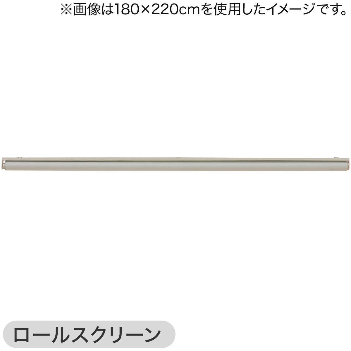 2点セット】電動遮光ロールスクリーン リモコン式(SPR180X220)+