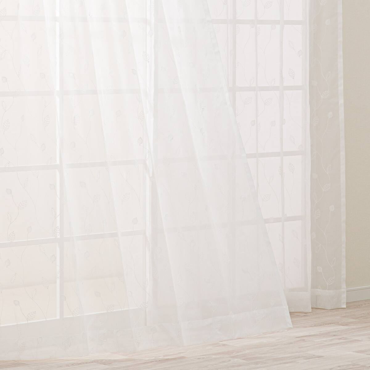 UVカットレースカーテン(RL146 100X108X2) | ニトリネット【公式