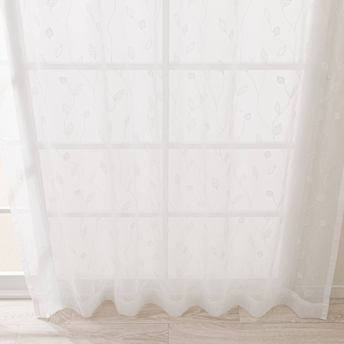UVカットレースカーテン(RL146 100X108X2) | ニトリネット【公式