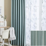 遮光・遮熱 お好みサイズカーテン(グリーン DH03)