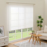 遮像・遮熱レースロールスクリーン(JY01K ホワイト)