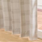 遮光3級・遮熱カーテン&遮熱・遮像レース4枚セット(100X200X4 ベージュ DH153) 12枚目画像
