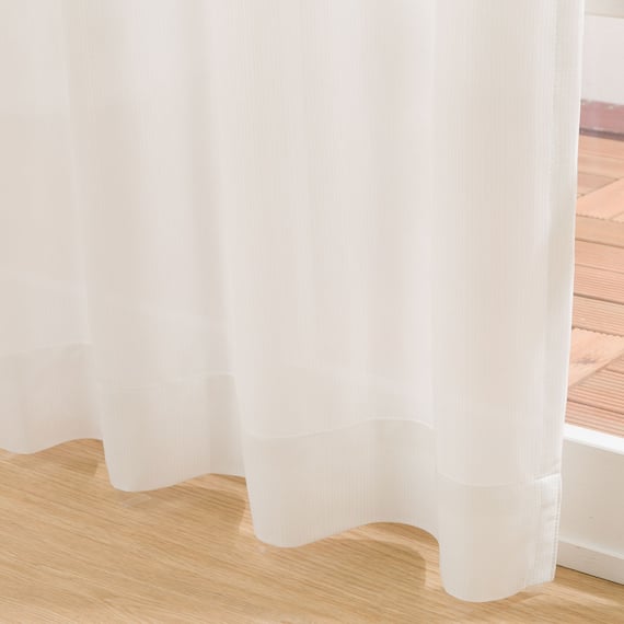 遮光3級・遮熱カーテン&遮熱・遮像レース4枚セット(100X200X4 ベージュ DH153) 14枚目画像