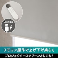 電動遮光ロールスクリーン リモコン式(SPR)【期間限定価格:8/6~9/24まで】