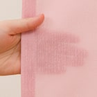 UVカット・保温・遮熱・156サイズレースカーテン (プリントカラー ピンクレッド 100X103X2) 14枚目画像