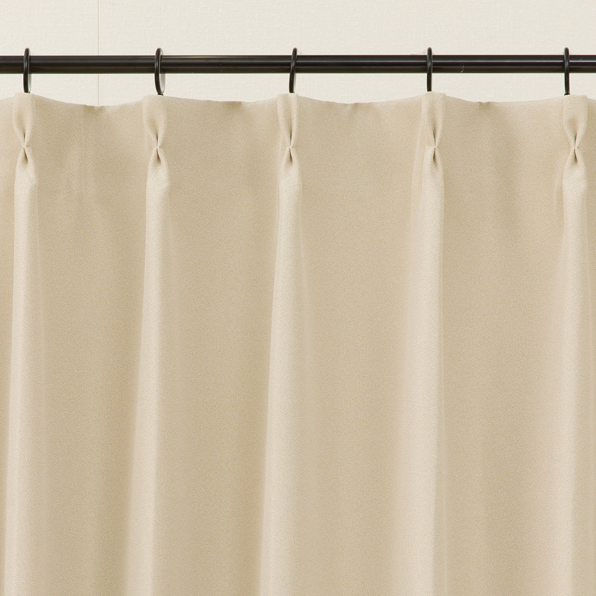 お好みサイズカーテン ベージュ DH146(幅-100/丈221-270cm) | ニトリ