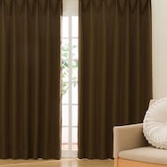 お好みサイズカーテン ブラウン DH146
