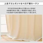 保温・遮熱ベロア調カーテン(MJ11 100x70x2 IV56) 6枚目画像