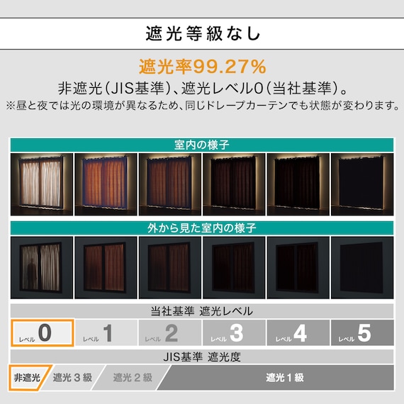 保温・遮熱ベロア調カーテン(MJ11 100x70x2 IV56) 7枚目画像