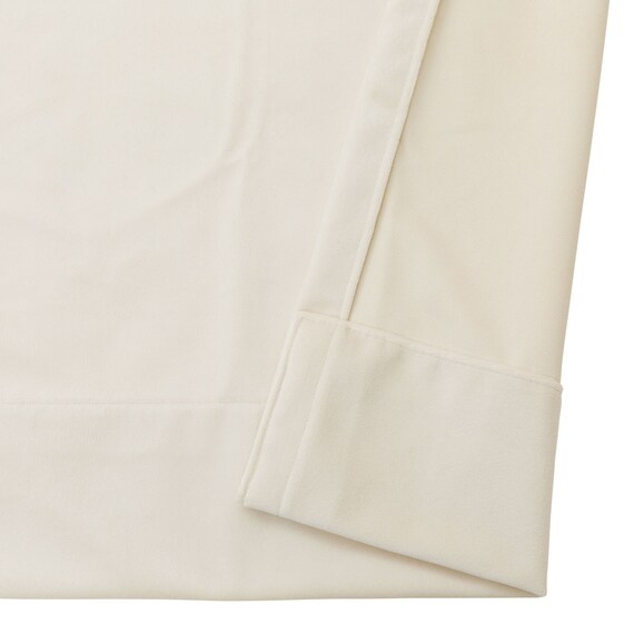 保温・遮熱ベロア調カーテン(MJ11 100x70x2 IV56) 12枚目画像