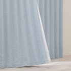 裏地付き遮光2級・遮熱ジャカードカーテン(PK186 100X110X2) 1枚目画像