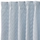 裏地付き遮光2級・遮熱ジャカードカーテン(PK186 100X110X2) 4枚目画像