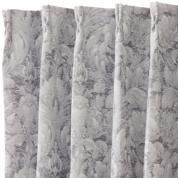 裏地付き遮光2級・遮熱ジャカードカーテン(PK211 100X110X2) 5枚目画像