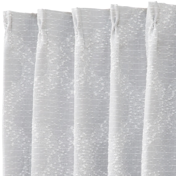 裏地付き遮光2級・遮熱ジャカードカーテン(PK215 100X110X2) 4枚目画像