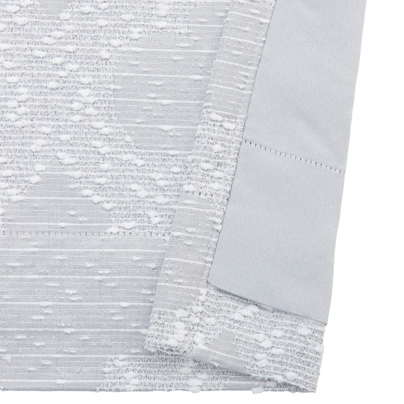 裏地付き遮光2級・遮熱ジャカードカーテン(PK215 100X110X2) 5枚目画像