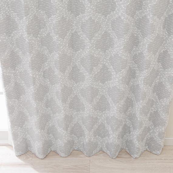 裏地付き遮光2級・遮熱ジャカードカーテン(PK215 100X110X2) 7枚目画像