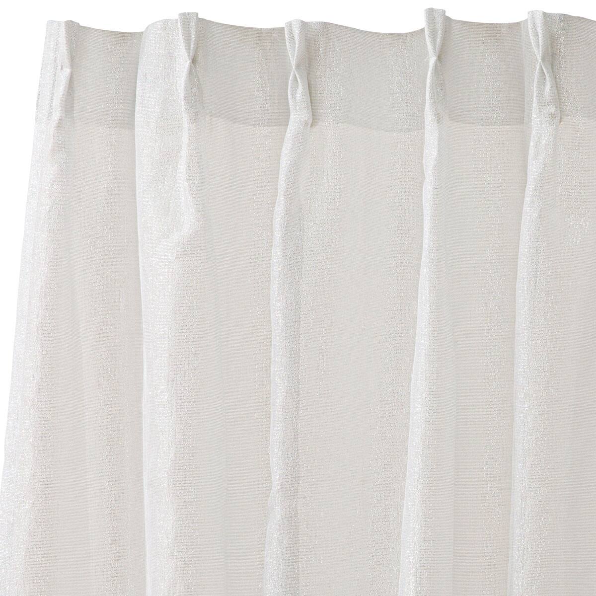 お好みサイズレースカーテン RL181 シルバー(幅-100/丈221-270cm