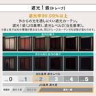 遮光1級･遮熱カーテン&レース4枚セット(RP018 100X110cmセット) 6枚目画像